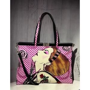Y2K Isabella Fiore Daddy’s Girl Sequined Tote Bag
